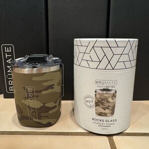BrüMate Rocks Glass - Forest Camo